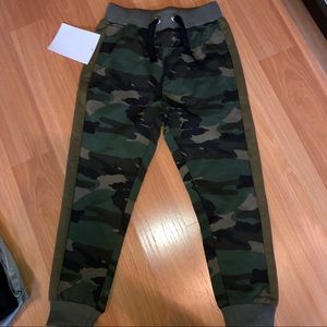 boys camo jogger pants